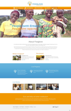 Web Design by pb for this project | Design: #7481357