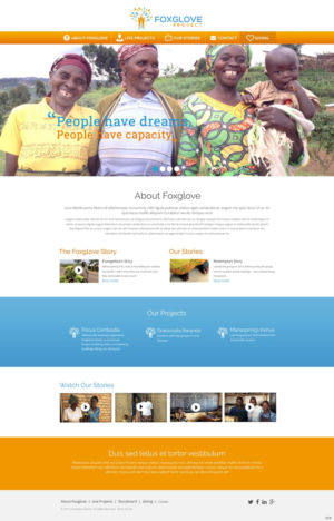 Web Design by pb for this project | Design: #7920905