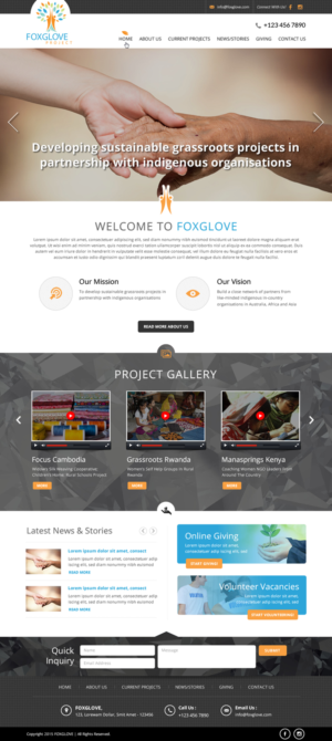 Web-Design von Sbss für dieses Projekt | Design: #7399942