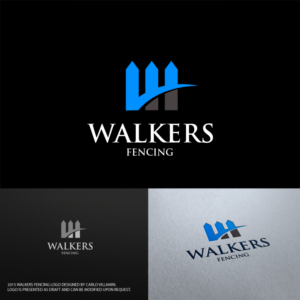Logo Design by carlomagno for Walkers fencing | Design: #7418913