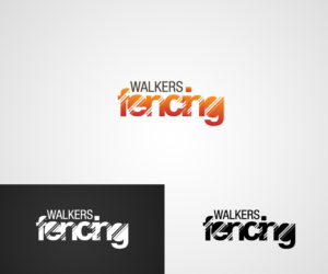 Logo Design by Approsite for Walkers fencing | Design #7461723