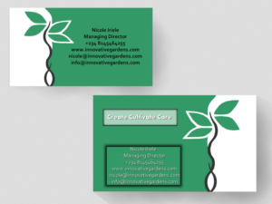 Design de Papeterie par designerone pour Innovative gardens | Design : #7452193