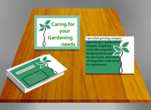 Design de Papeterie par designerone pour Innovative gardens | Design : #7452224