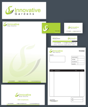 Stationery Design by shyamalart for Innovative gardens | Design: #7423546