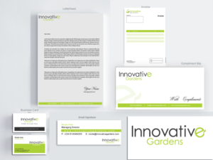 Stationery Design by shyamalart for Innovative gardens | Design: #7423551