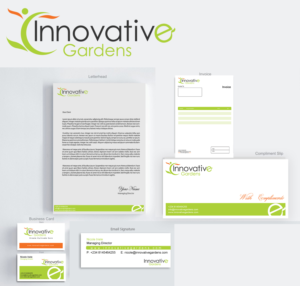 Stationery Design by shyamalart for Innovative gardens | Design: #7429123