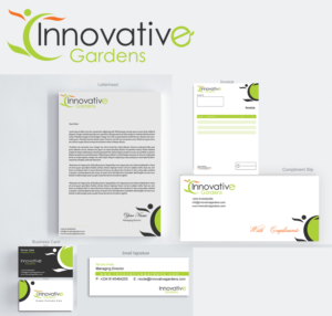 Stationery Design by shyamalart for Innovative gardens | Design: #7429124