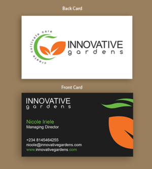 Design de Papeterie par shyamalart pour Innovative gardens | Design : #7455258