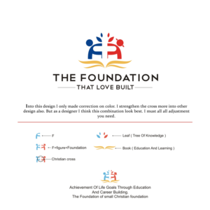 Design de Logo par 123graphics pour The Foundation That Love Built, Inc. | Design : #7755359