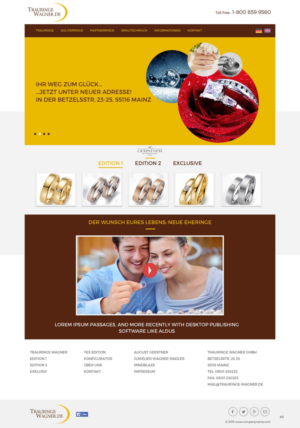 Web Design par pb pour ce projet | Design : #7402053