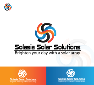 Logo Design by Dheepak009 for Solasia Solar Solutions | Design #7402350