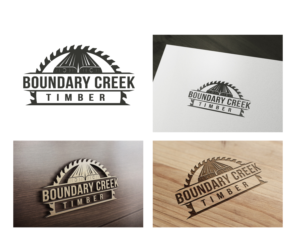 Logo Design by Ena for Boundary Creek Timber & Transport | Design: #7399892
