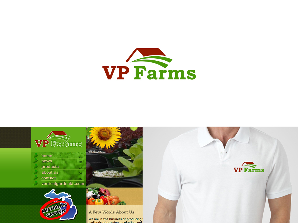 Diseño de Logo por damakyjr para VP Farms Inc. | Diseño #1960460