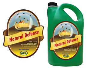 Natural Defense - All Natural Insecticide for Agriculture Market - eliminating chemicals in our food | Illustration-Design von Monsterish