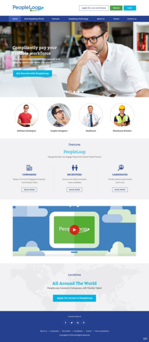 Web Design by pb for this project | Design: #7408825