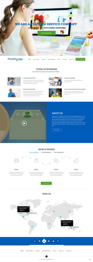 Web Design by pb for this project | Design: #7408831