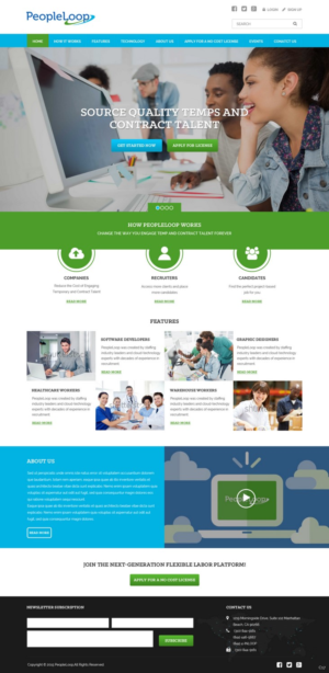 Web Design by pb for this project | Design: #7409287