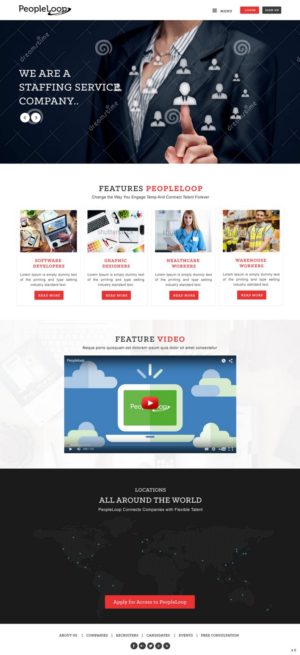 Web Design by pb for this project | Design: #7409288