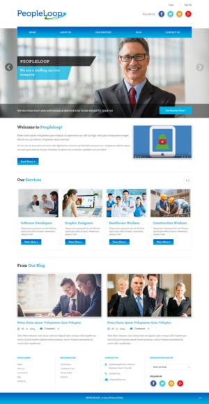 Web Design by pb for this project | Design: #7409289