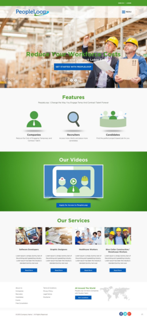 Web Design by pb for this project | Design: #7423106