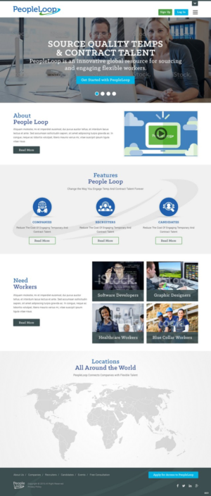 Web Design by pb for this project | Design: #7423107