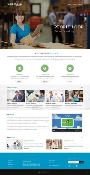 Web Design by pb for this project | Design: #7423112