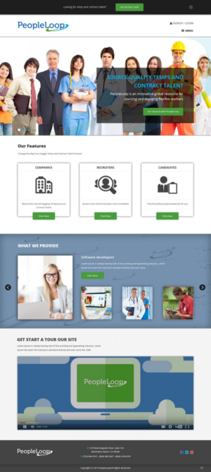 Web Design by pb for this project | Design: #7423113