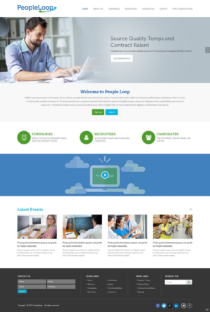 Web Design by pb for this project | Design: #7423114