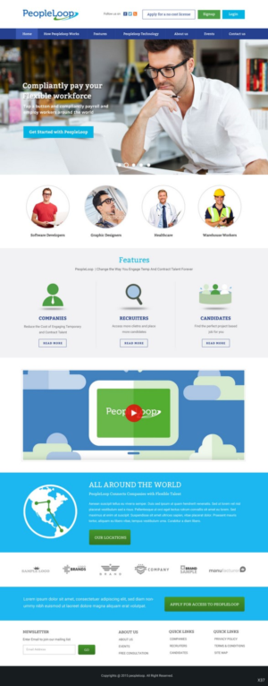 Web Design by pb for this project | Design: #7513813