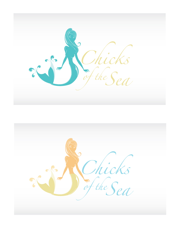 Logo Design by Mandy Illustrator for Chicks of the Sea | Design #1871153
