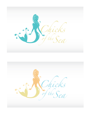 Logo Design by Mandy Illustrator for Chicks of the Sea | Design: #1871153