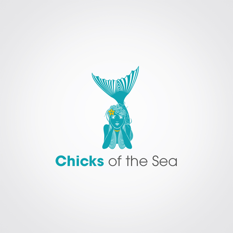 Logo Design by studio-sfp.com for Chicks of the Sea | Design #1868423