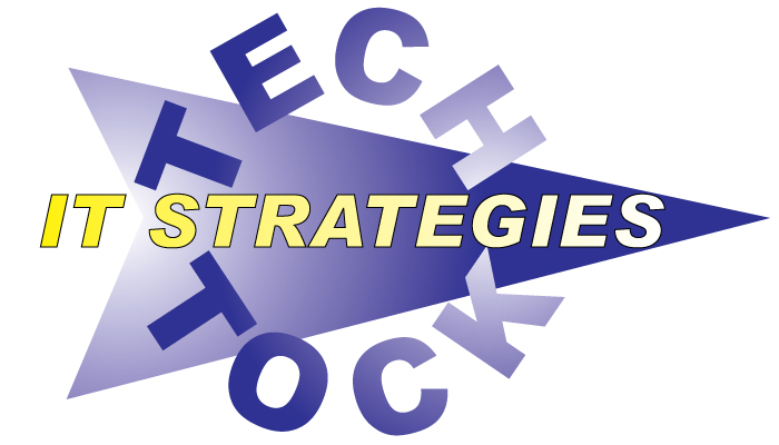 Logo Design by Affordable Graphics for Tech Tock IT Strategies | Design #12437