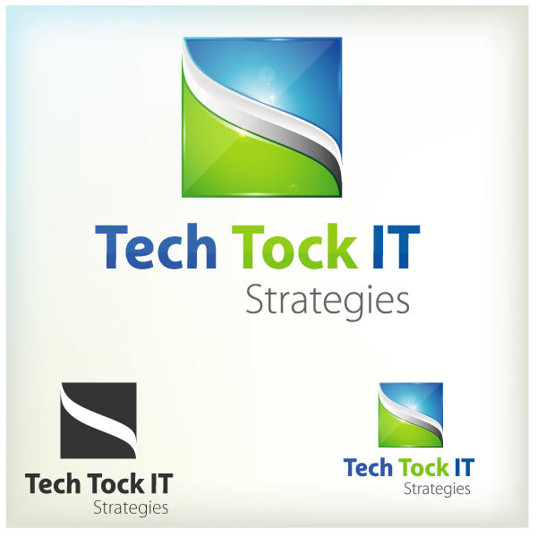 Logo Design by mouallem zoheir for Tech Tock IT Strategies | Design #12441