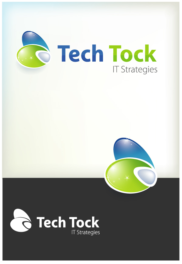 Diseño de Logo por mouallem zoheir para Tech Tock IT Strategies | Diseño #12473