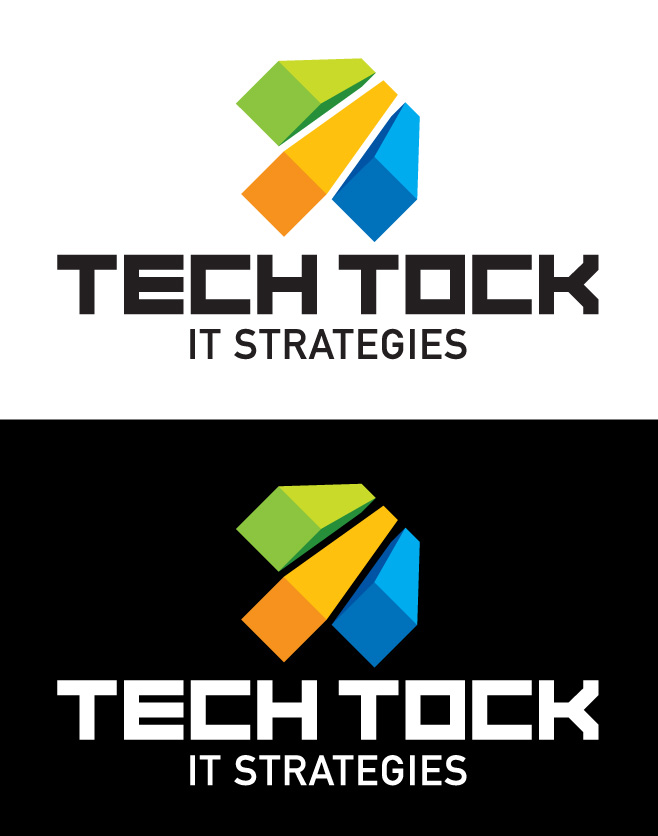 Logo Design by FireSide Design for Tech Tock IT Strategies | Design #13055