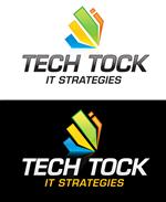Logo Design by FireSide Design for Tech Tock IT Strategies | Design: #13060