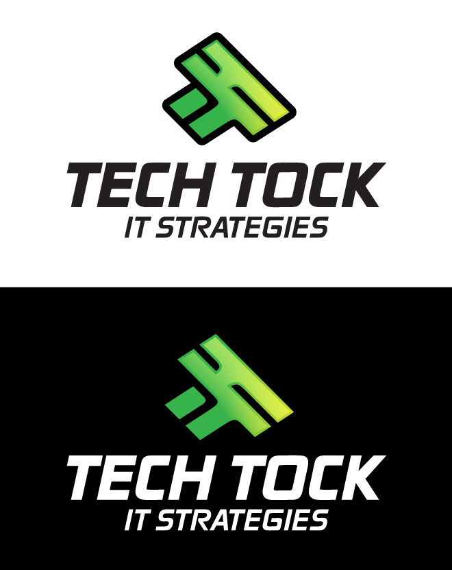Logo Design by FireSide Design for Tech Tock IT Strategies | Design #13063