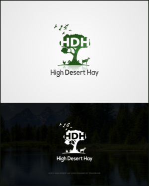 Logo Design by Exotic Blue for High Desert Hay | Design: #7465168