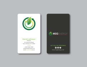Business Card Design by Verified artistry (Design garden) for this project | Design: #12115691