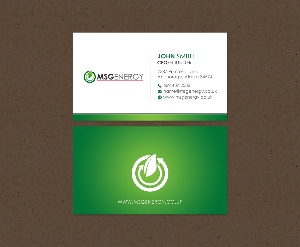Business Card Design by chandrayaan.creative for this project | Design #12077163