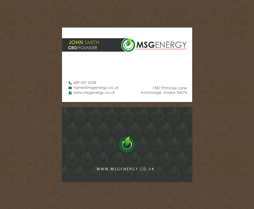Business Card Design by chandrayaan.creative for this project | Design #12077165
