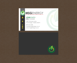 Business Card Design by chandrayaan.creative for this project | Design: #12077166