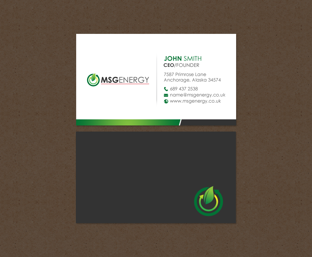 Business Card Design by chandrayaan.creative for this project | Design #12077181