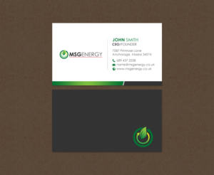 Business Card Design by chandrayaan.creative for this project | Design: #12077181