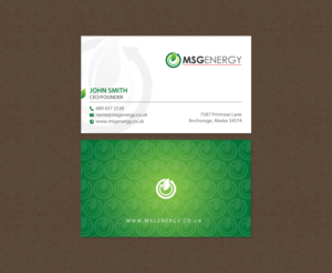 Business Card Design by chandrayaan.creative for this project | Design: #12077184