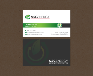 Business Card Design by chandrayaan.creative for this project | Design: #12077189