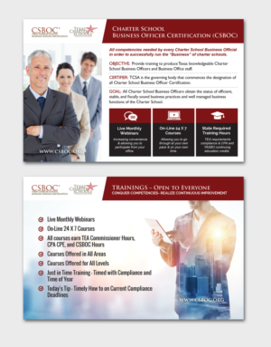 training flyer design
