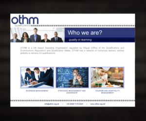 Design de Papeterie par Designer Destiny pour THE ORGANISATION FOR TOURISM & HOSPITALITY MANAGEMENT | Design : #7406875