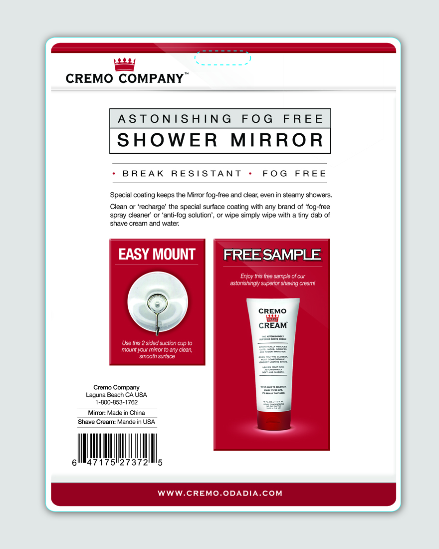 Verpackungs-Design von C23design Company für Cremo Company | Design #396275